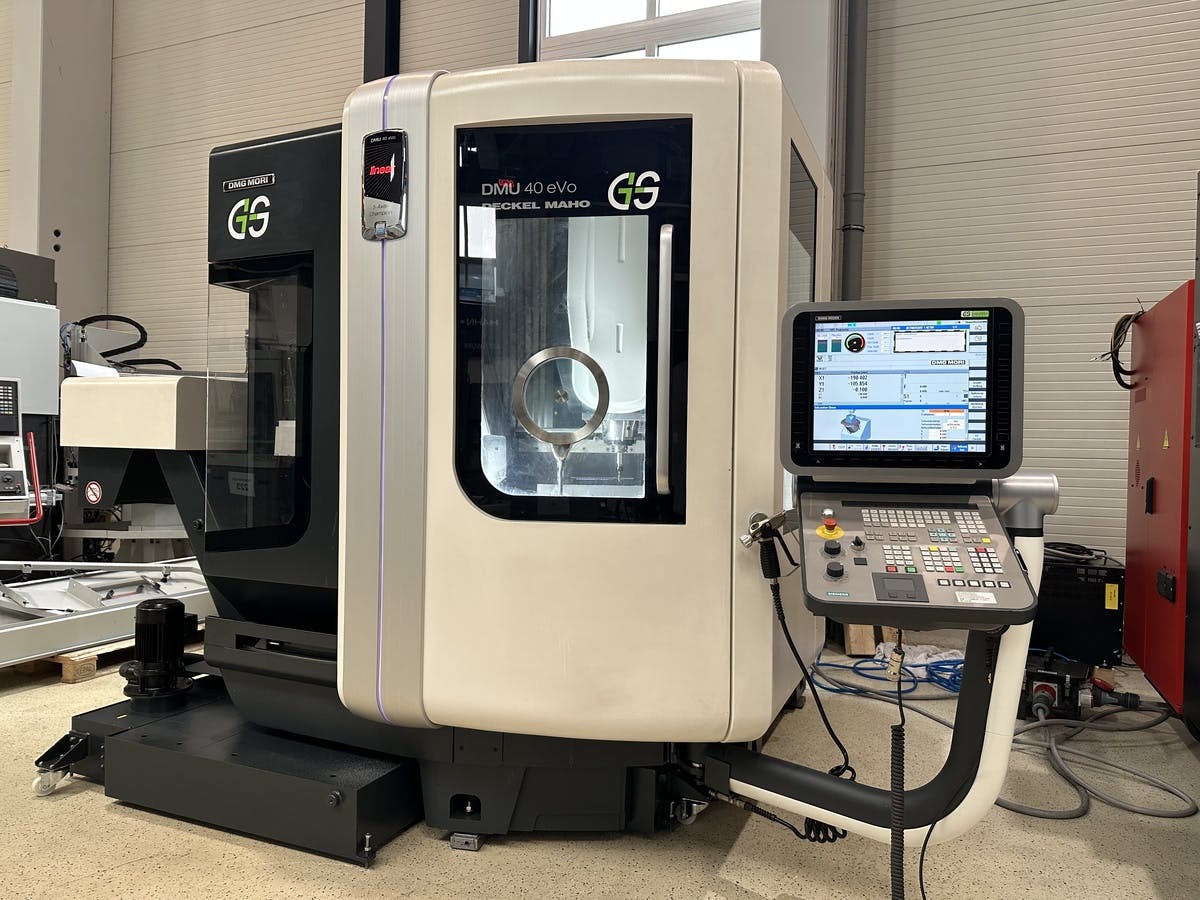 DMG MORI DMU 40 eVo linear – 5-axis machining centre Used machine