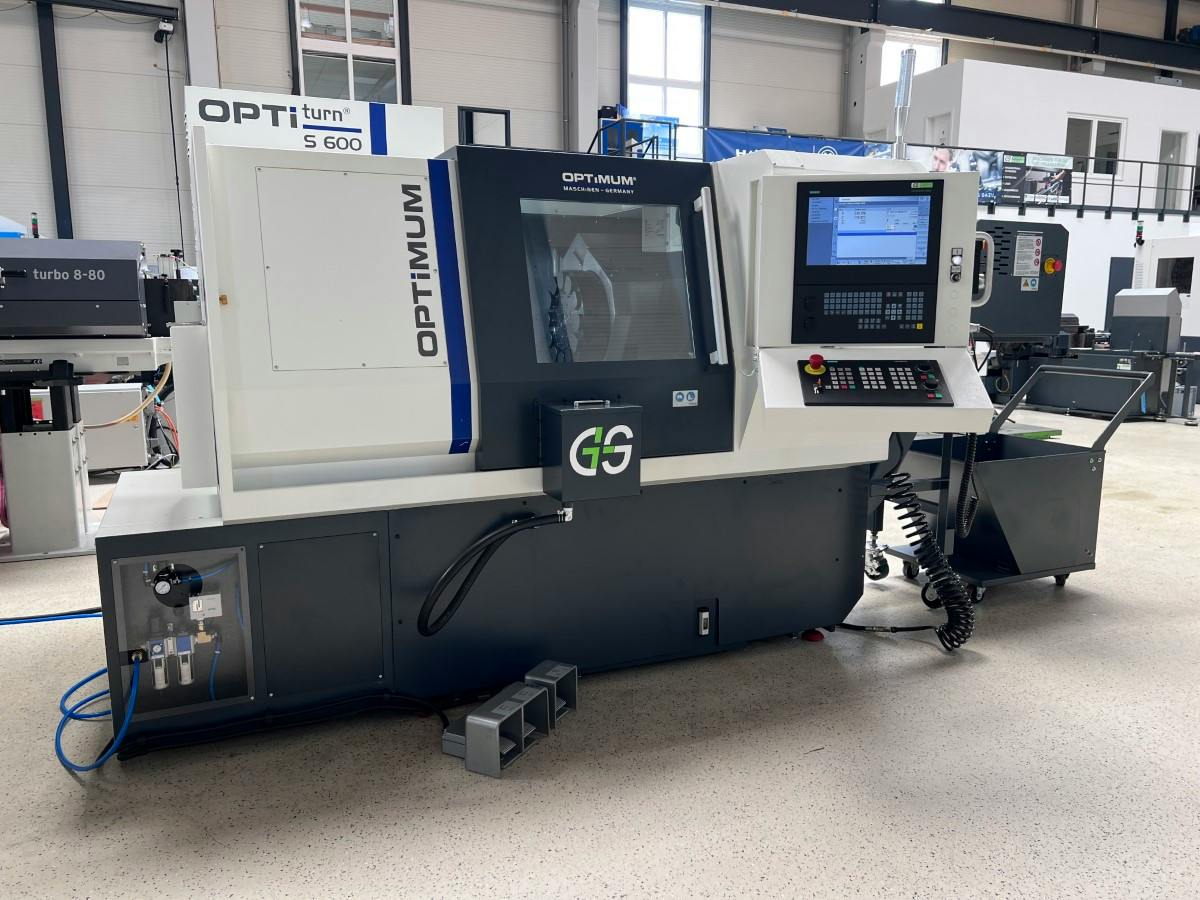 Optimum OPTIturn S600 – CNC Drehmaschine
