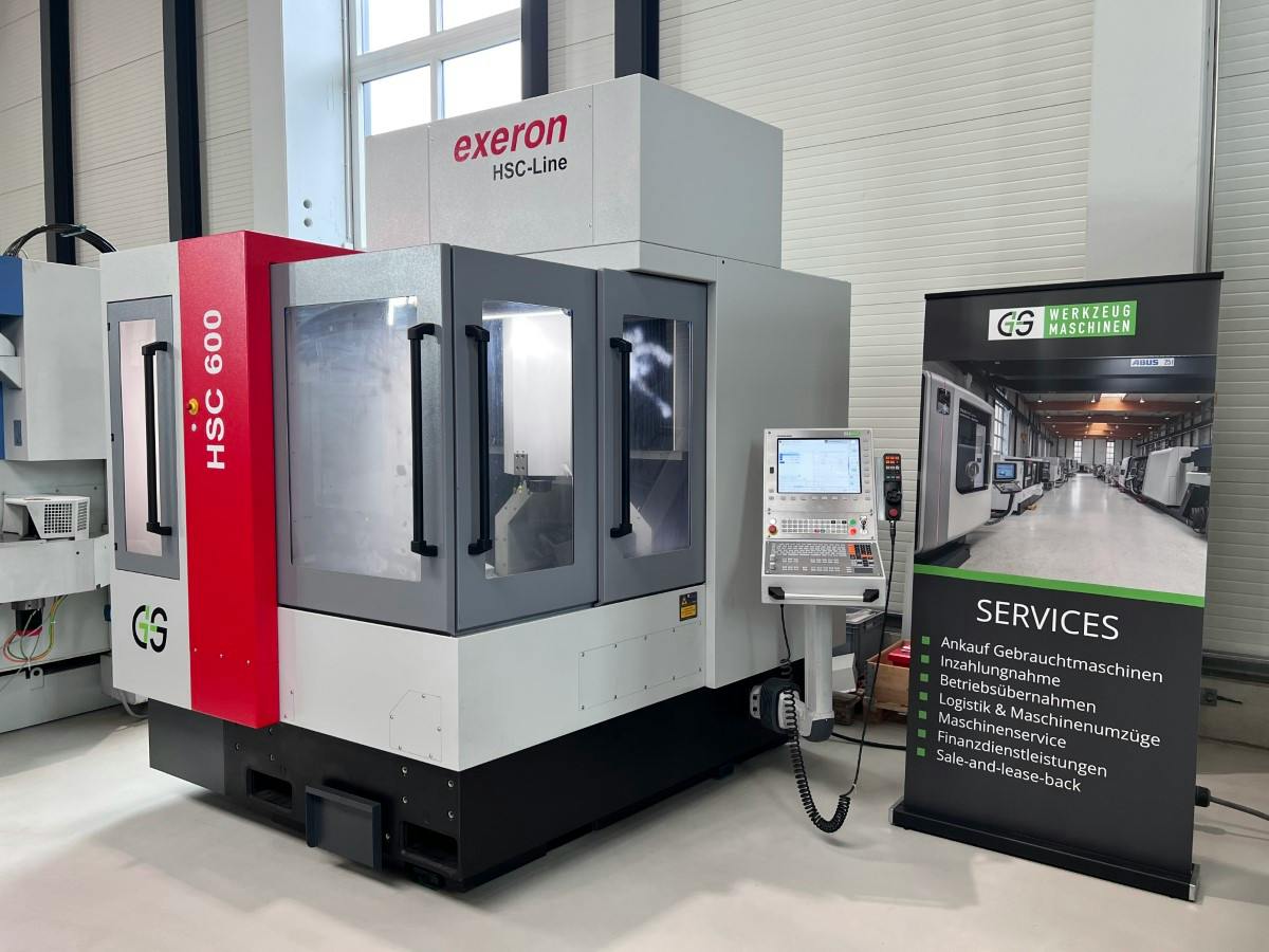 Exeron HSC 600 – 3-axis machining centre
