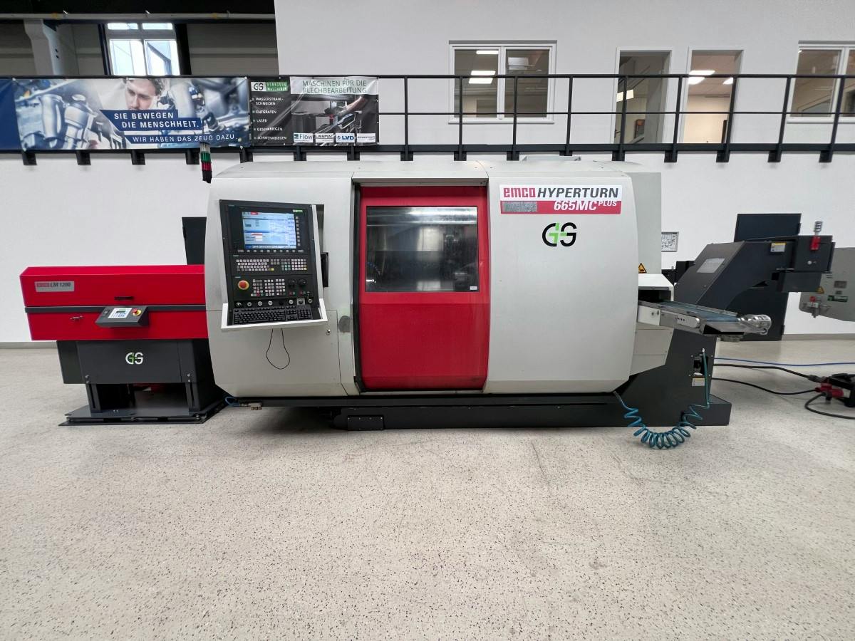 EMCO Hyperturn 665 MC plus – CNC lathe