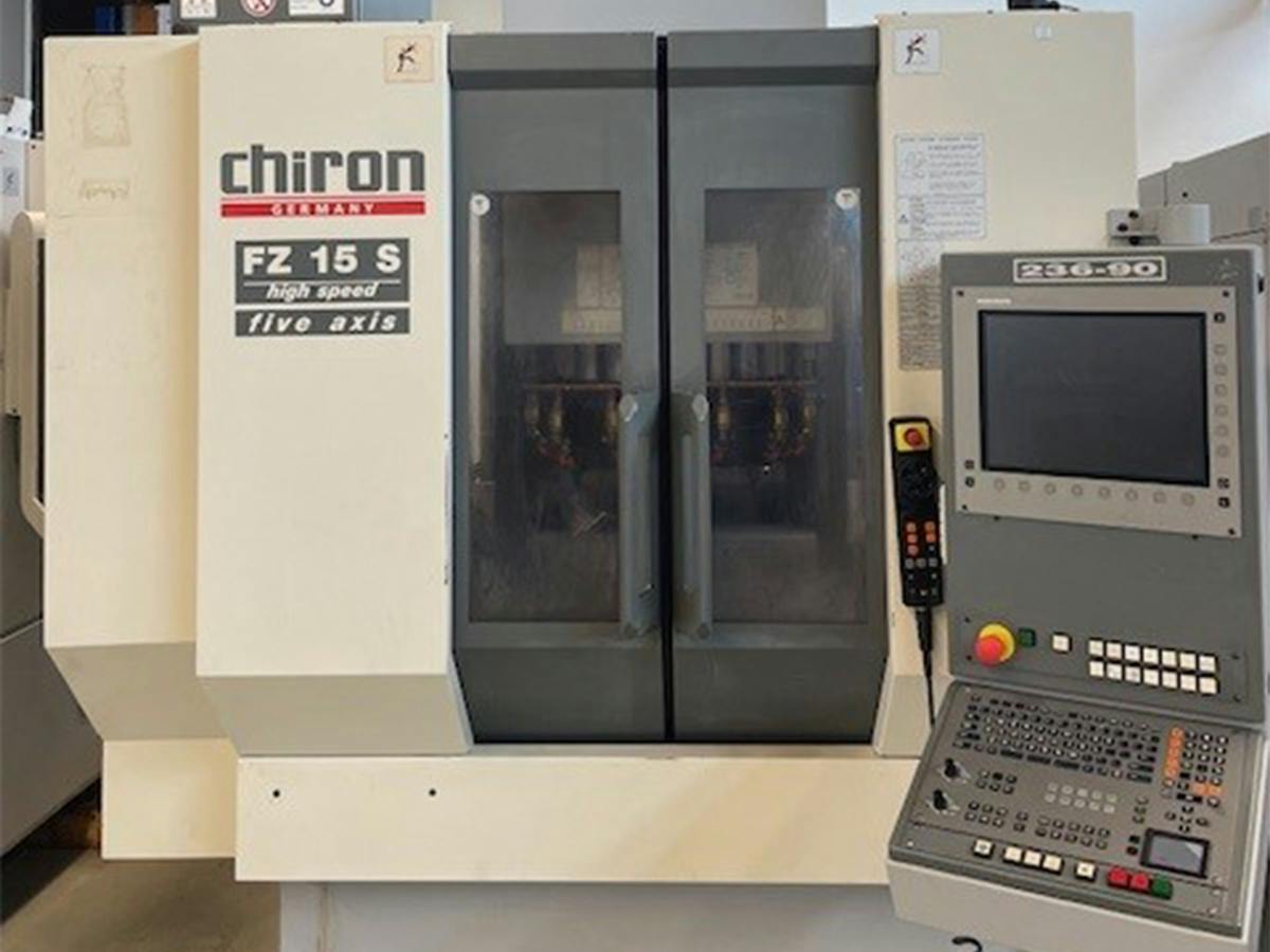 Chiron FZ 15 S five axis -Refit-